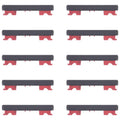 For Honor X30 10pcs Original Volume Control Button, For Honor X30 (Original)