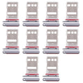 For Huawei Mate 50 Pro 10pcs Original SIM Card Tray + NM Card Tray, For Huawei Mate 50 Pro(Original)
