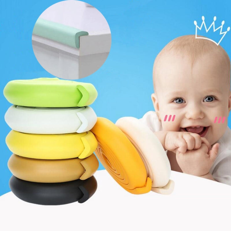 212cm Baby Edge Cushion Foam with Self-adhesive Tape, 212cm Light Green, 212cm Coffee, 212cm Pink