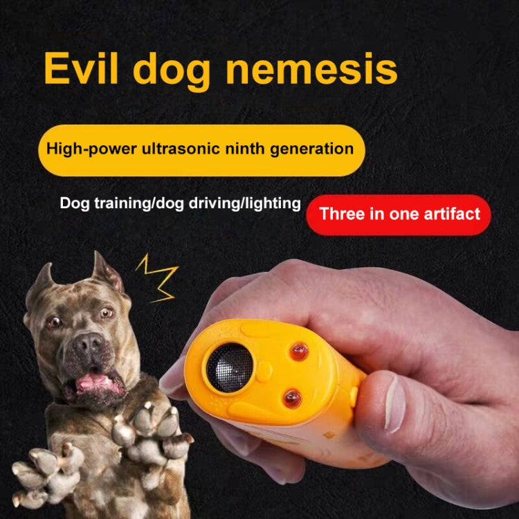 3 in 1 (Training dog, Banish dog, Lighting), 3 in 1
