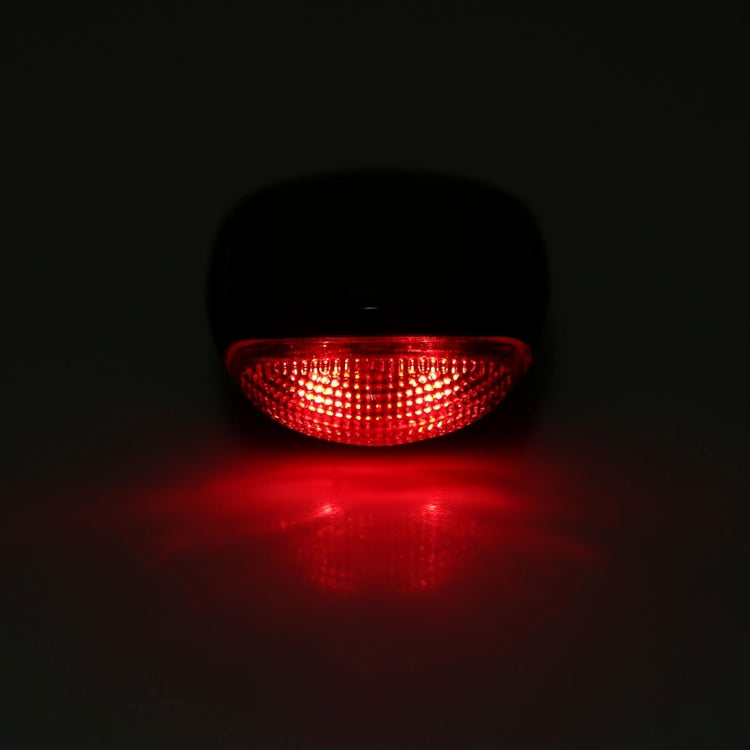 4 Flash Mode Available Solar Energy Rechargeable Bicycle Tail Light with 2 Red LED, Solar Energy Bicycle Tail Light