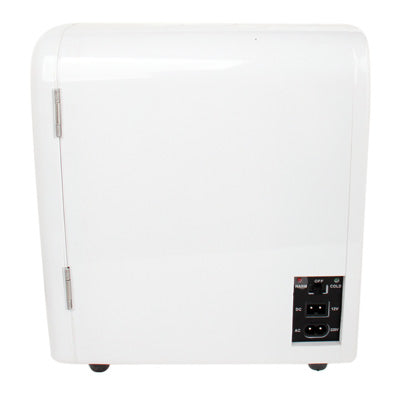 4L DC 12V Car Powered Drink Cooling Fridge, 4L White