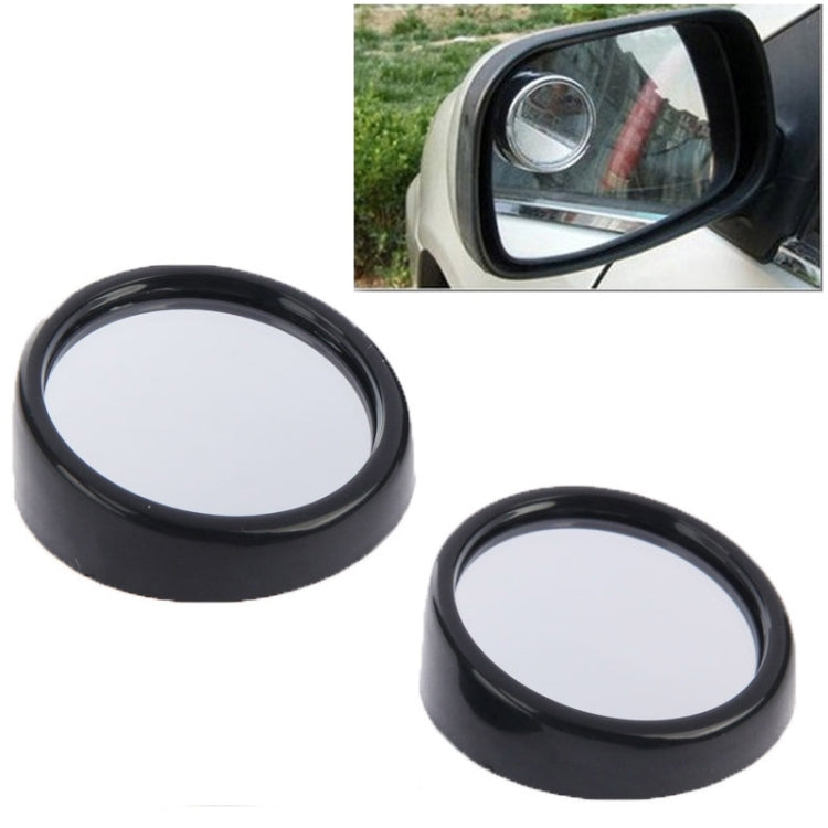 3R-012 Car Blind Spot Mirror, 360 Degrees Angle Adjustable, 3R-012 (Black)