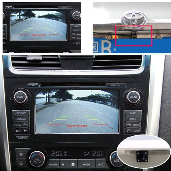 E325 LED Sensor Car Rear View Camera, Support Color Lens / 120 Degree Viewable / Waterproof & Night Sensor Function, Diameter: 28mm, E325