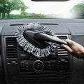 KANEED SL-915 Car Dash Duster Washable Microfiber Interior and Exterior Surface Cleaner Wax Treated Professional Detailing Tool, Size: 34 x 19cm, Surface Cleaner, Surface Cleaner Blue