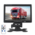 7.0 inch Car Monitor / Surveillance Cameras Monitor with Adjustable Angle Holder & Remote Controller, Dual Video Input, 7.0 inch, Dual Video Input