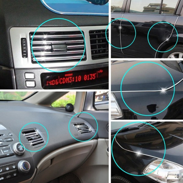 Car Auto Truck Door Edge Guard Trim Molding Protector Strip, Length: 12m, 12m