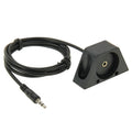 3.5mm Male to Female Extension Cable with Car Flush Mount, Length: 1m, 3.5mm Male to Female