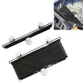 Retractable Car Window Sun Shade for Automobile Front and Back Windshield, Size: 125cm x 50cm, Random Color Delivery, 125cm x 50cm
