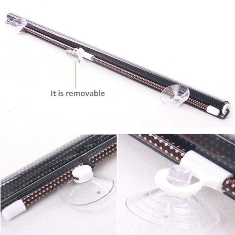 Retractable Car Window Sun Shade for Automobile Front and Back Windshield, Size: 125cm x 50cm, Random Color Delivery, 125cm x 50cm