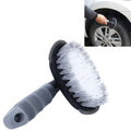 KANEED Car Motorcycle Washing Tool Car Tyre / Wheel Wash Cleaning Brush with Handle, Car Wheel Brush