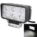 LML-1518 18W 1260-1350LM Epistar 6 LED White 30 Degree Spot Beam Car LED Light Waterproof IP67, DC 10-30V, Spot Light+18W 1350LM