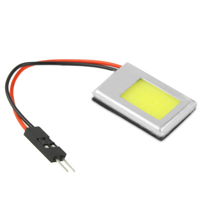 5W White Light LED Car Interior Lamp with T10 Dome + BA9S Festoon Adapter, 5W