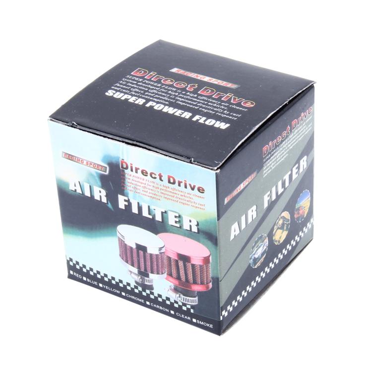 MZ 50mm Universal Mushroom Head Style Air Filter for Car, HKS 5cm (Black), MZ 5cm(Blue), MZ 5cm(Red)