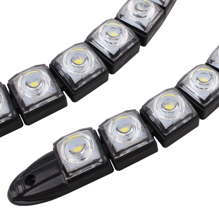 MZ 3W 2 PCS 160LM 6 LED SMD 5050 Flexible Snake LED Car Daytime Running Lights, DC 12V, 3W