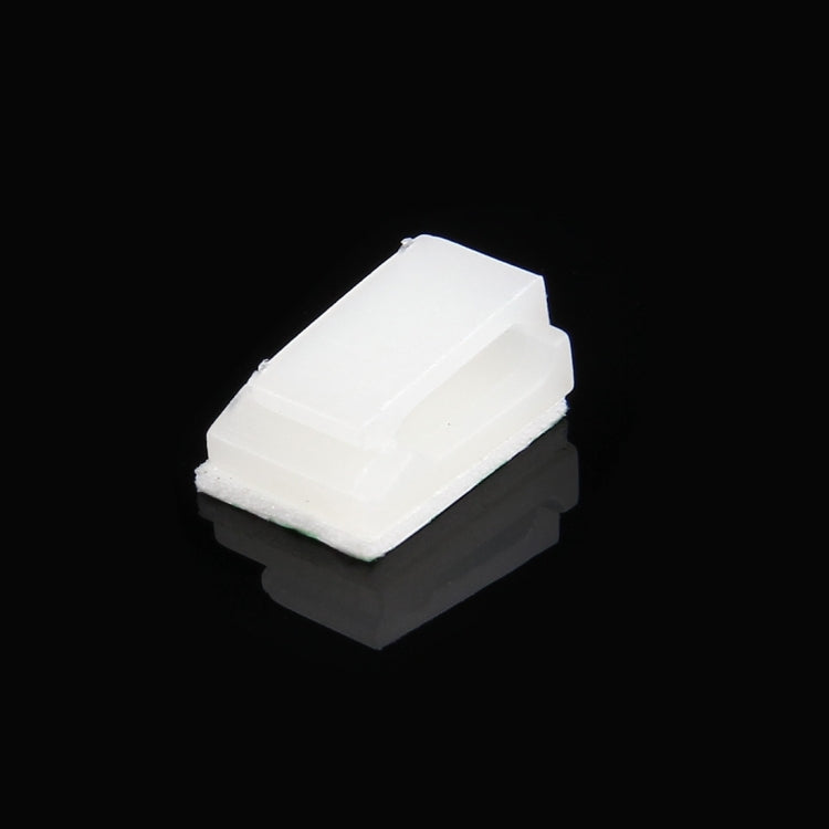 100 PCS Adhesive Backed Cable Clip  Set, 100 PCS