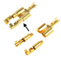 100pcs DIY Crimp Terminal Female to 2 x Male Spade Connector, Cable size: 1-2.5mm2 (100pcs in one packaging, the price is for 100pcs), Female to 2 x Male