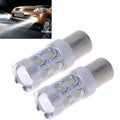 2PCS 1157/BAY15D 650 Lumen 50W 10-3535-LEDs 6500K White Light Car Brake Light, DC 12-24V, 1157