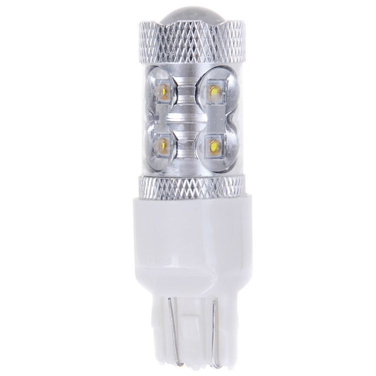 2 PCS 7443 650 Lumen 50W 10-3535-LEDs 6500K White Light Brake Light, DC 12-24V, 7443
