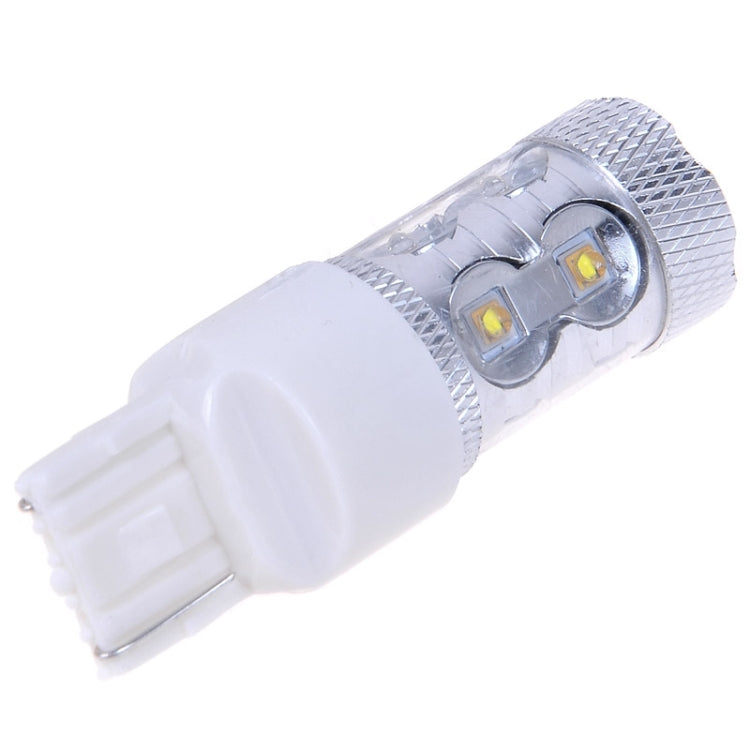 2 PCS 7440 650 Lumen 50W 10-3535-LEDs 6500K White Light  Car Brake Light, DC 12-24V, 7440