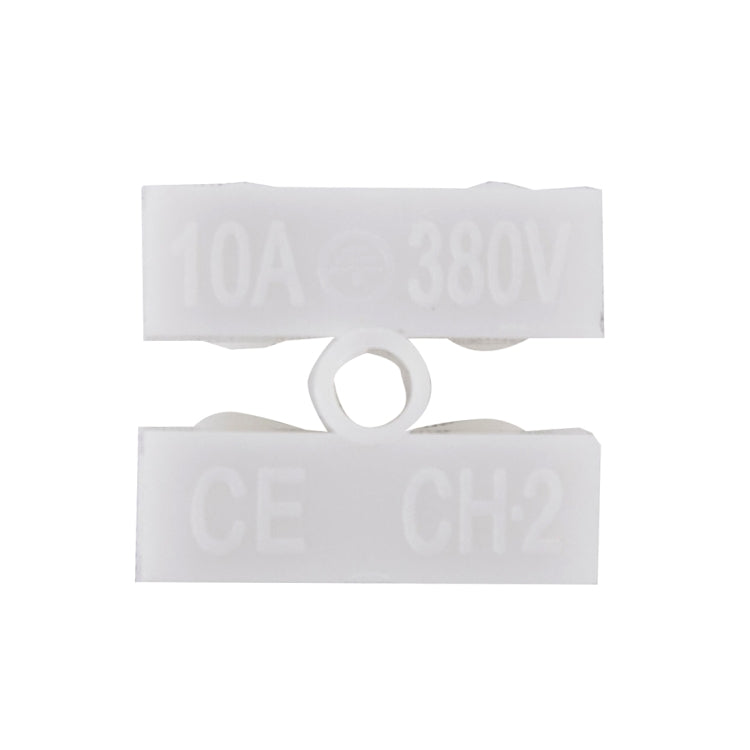 100 PCS 2 Way Push Quick Cable Connector Terminal Wiring Terminal 220V 2A