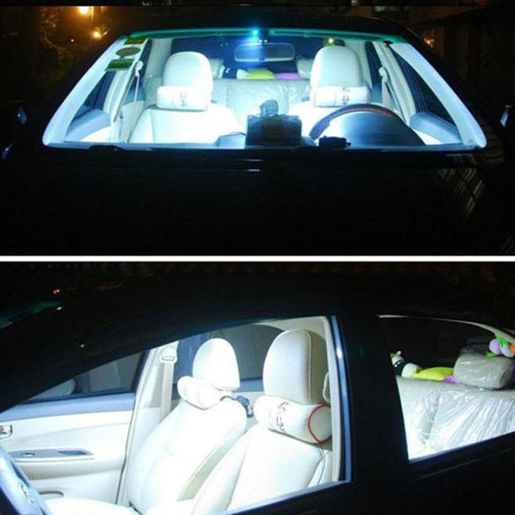 2 PCS 31mm 2.5W 180LM White Light 6 LED SMD 2835 CANBUS License Plate Reading Lights Car Light Bulb, 2.5W 31mm