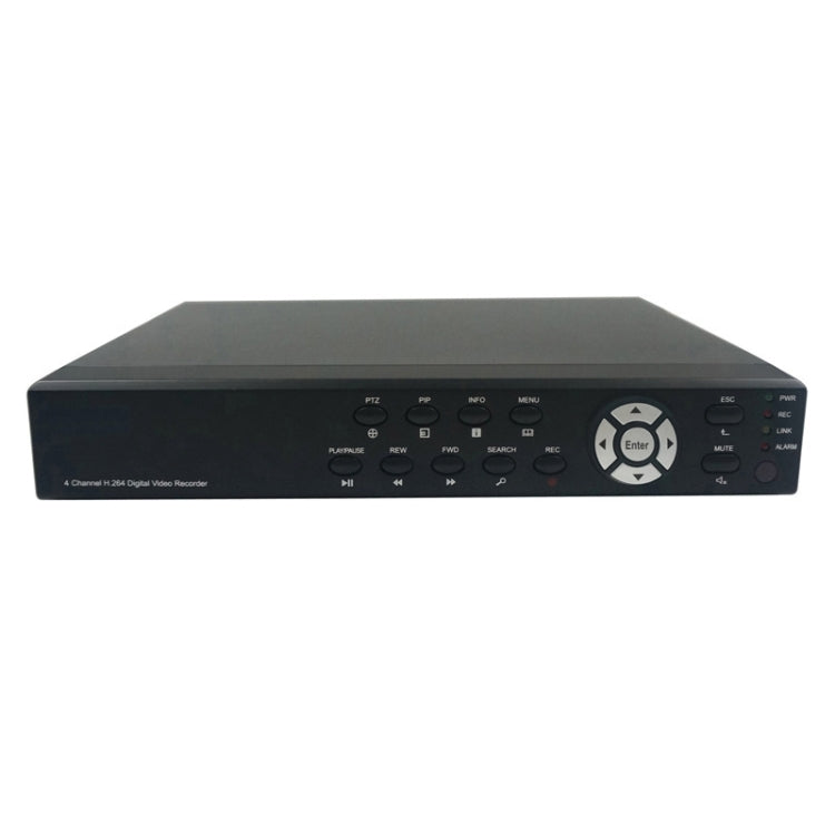 4-CH Embedded Digital Video Recorder Kit (Sharp CCD, 420TVL, 6mm Lens, IR Distance: 25m, H.264 (8204EV+622A), 8204EV+622A, 1 / 4 Sharp CCD, 24 x IR LED