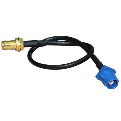 Fakra C Male to RP-SMA Female Connector Adapter Cable / Connector Antenna, Fakra C Male to RP-SMA