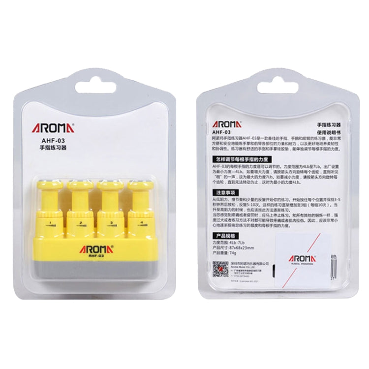 AROMA AHF-03 Hand Finger Exerciser Extend, AROMA AHF-03 (Black), AROMA AHF-03 (Green), AROMA AHF-03 (Blue), AROMA AHF-03 (Yellow)