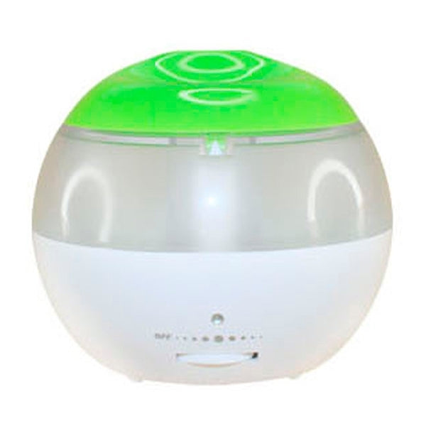 USB Air Humidifier with Mini Red Indicator and Vapour Amount Regulating Switch (White + Green), USB Air Humidifier
