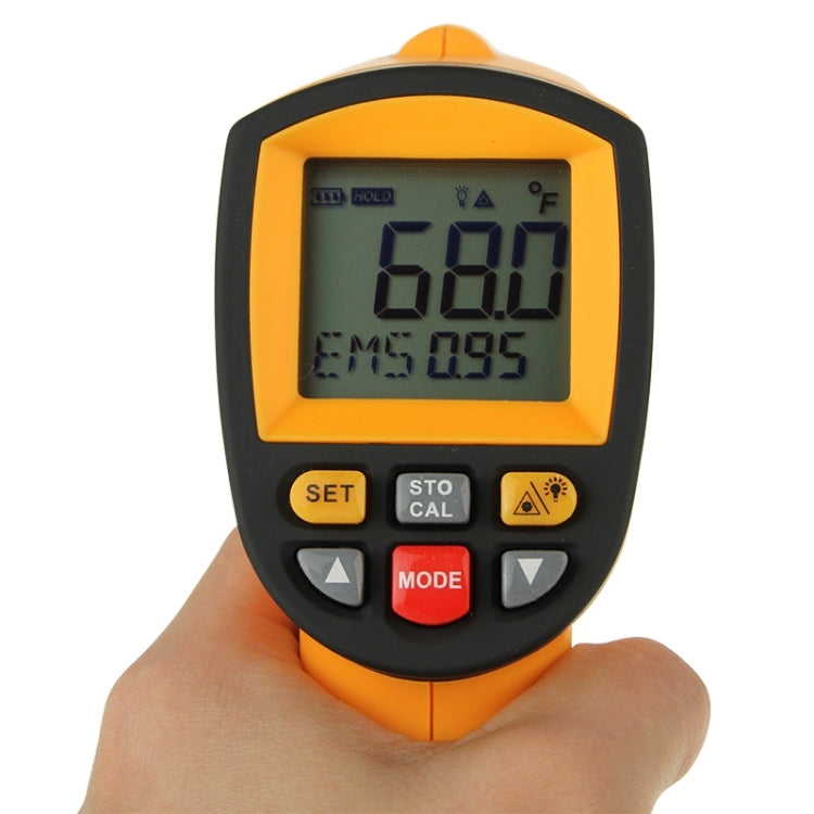 BENETECH GM1850 Digital Display Temperature Gun Handheld Infrared IR Thermometer, Measure Range: 200~1850C, GM1850