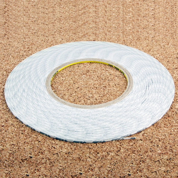1mm Double Sided Adhesive Sticker Tape for iPhone / Samsung / HTC Mobile Phone Touch Panel Repair, Length: 50m, 1mm White, 1mm Black