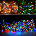 100 LED RGB Light with Controller, Flashing / Fading / Chasing Effect, 220V Colorful Light EU Plug, White Light US Plug, Warm White US Plug, Warm White EU Plug, White Light EU Plug, Colorful Light US Plug