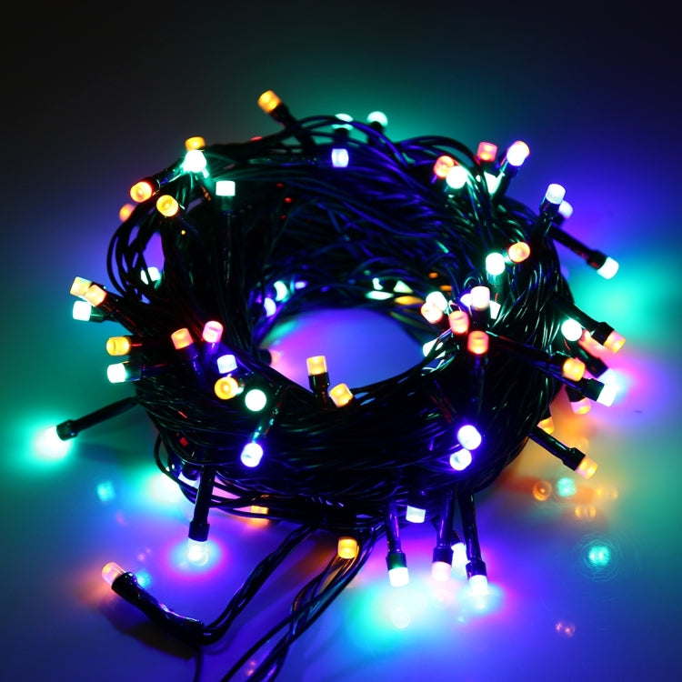 100 LED RGB Light with Controller, Flashing / Fading / Chasing Effect, 220V Colorful Light EU Plug, White Light US Plug, Warm White US Plug, Warm White EU Plug, White Light EU Plug, Colorful Light US Plug