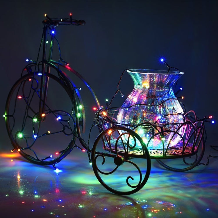 100 LED RGB Light with Controller, Flashing / Fading / Chasing Effect, 220V Colorful Light EU Plug, White Light US Plug, Warm White US Plug, Warm White EU Plug, White Light EU Plug, Colorful Light US Plug