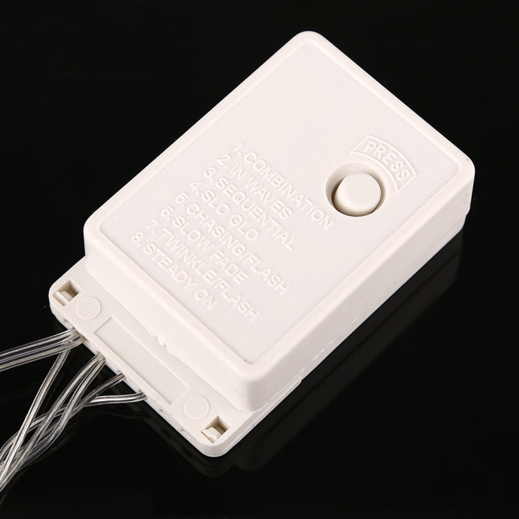 100 LED Light with Controller, Flashing / Fading / Chasing Effect, AC 220V, EU Plug, Purple Light, Yellow Light, Green Light, White Light, Red Light, Orange Light, Blue Light, Pink Light
