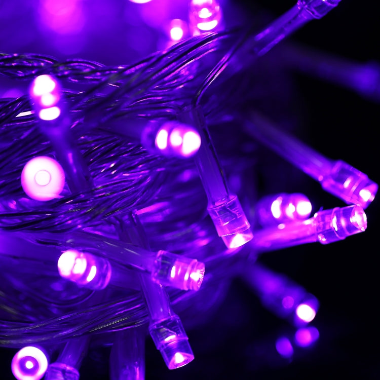 100 LED Light with Controller, Flashing / Fading / Chasing Effect, AC 220V, EU Plug, Purple Light, Yellow Light, Green Light, White Light, Red Light, Orange Light, Blue Light, Pink Light