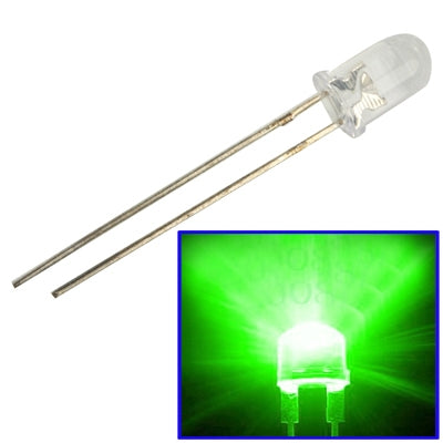 1000 PCS 5mm Water Clear LED Lamp