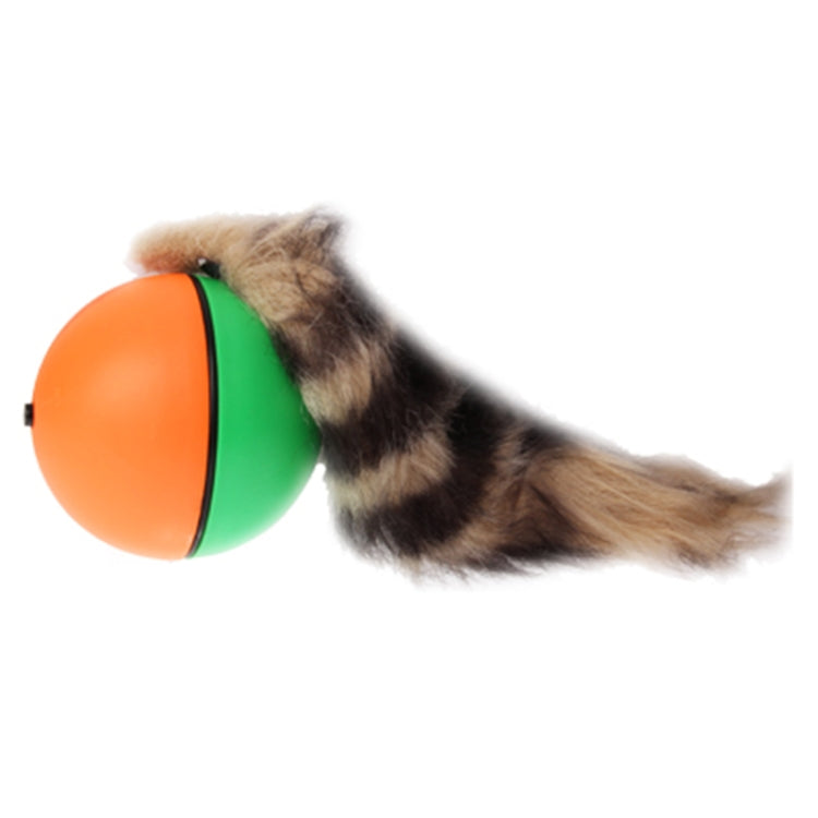 Small Motorized Rolling Chaser Ball Toy for Dog / Cat / Pet / Kid, Random Color Delivery, Small Motorized