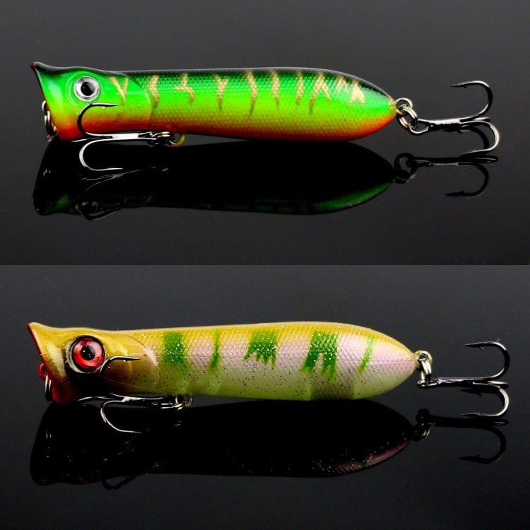 8cm Shrimp Mouth Type Water Surface Popper Lure Hit Water Waves Climb Fishing Bait, Random Color Delivery, 8cm Shrimp Mouth Type