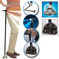 Ultra-light Handle Dependable Walking Magic Foldable Trusty Cane with Built-in Light, G02