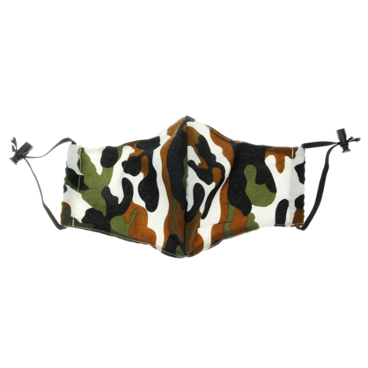 Camouflage Dustproof Cotton Respirator / Protective Masks, Protective Mask