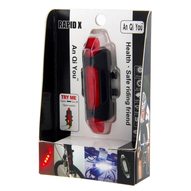 AQY-093 Detachable USB Rechargeable LED Bike Taillight