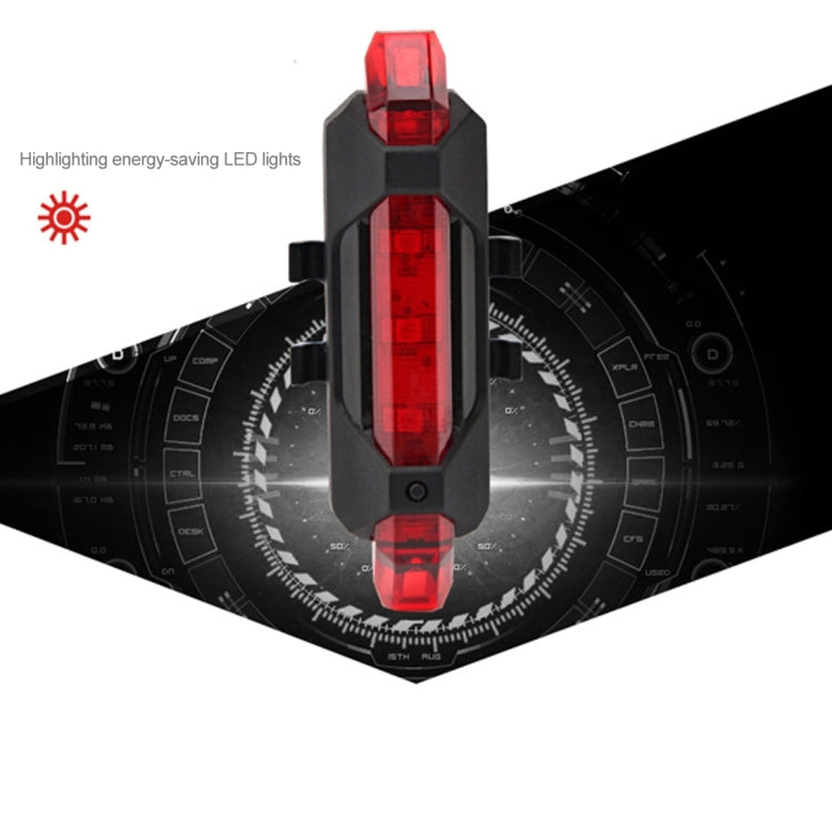 AQY-093 Detachable USB Rechargeable LED Bike Taillight