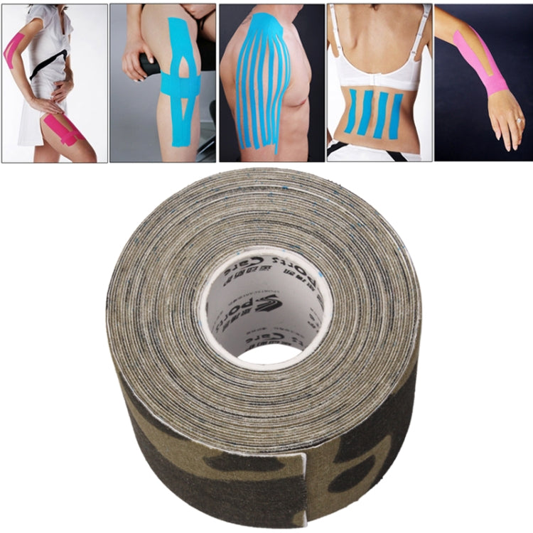 Waterproof Kinesiology Tape Sports Muscles Care Therapeutic Bandage, Size: 5m(L) x 5cm(W), Size: 5mx 5cm Blue, Size: 5m x 5cm Magenta, Size: 5mx 5cm Apricot, Size: 5mx 5cm Black, Size: 5mx 5cm White, Size: 5mx 5cm Green, Size: 5mx 5cm, Size: 5mx 5cm Re...