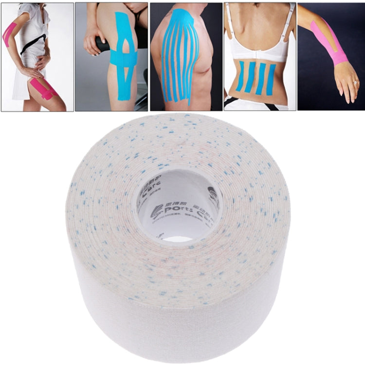 Waterproof Kinesiology Tape Sports Muscles Care Therapeutic Bandage, Size: 5m(L) x 5cm(W), Size: 5mx 5cm Blue, Size: 5m x 5cm Magenta, Size: 5mx 5cm Apricot, Size: 5mx 5cm Black, Size: 5mx 5cm White, Size: 5mx 5cm Green, Size: 5mx 5cm, Size: 5mx 5cm Re...