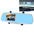 G832 HD 1080P 4.3 inch Screen Display Rearview Mirror Vehicle DVR, Novatek 96223 Programs, 170 Degree A+ Wide Angle Viewing, Support Loop Recording / Motion Detection Function, G832