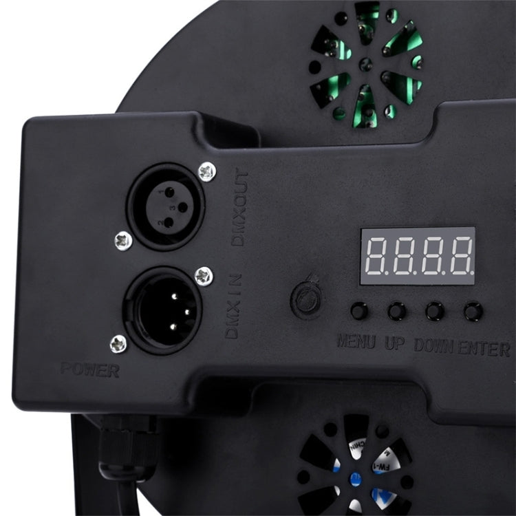 LED-B11  Plastic PAR Light DMX512 10W 18 LED RGB  Stage Light, Master / Slave Control / Auto Run Mode