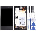 LCD Display + Touch Panel with Frame  for Nokia Lumia 520, For Nokia Lumia 520