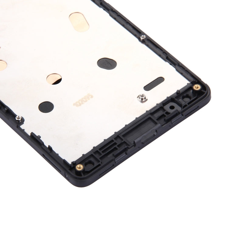 3 in 1 for Microsoft Lumia 535 2C (LCD + Frame + Touch Pad) Digitizer Assembly, For Lumia 535 Black